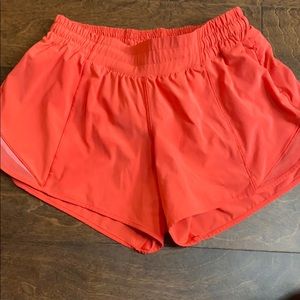 Lululemon coral shorts
